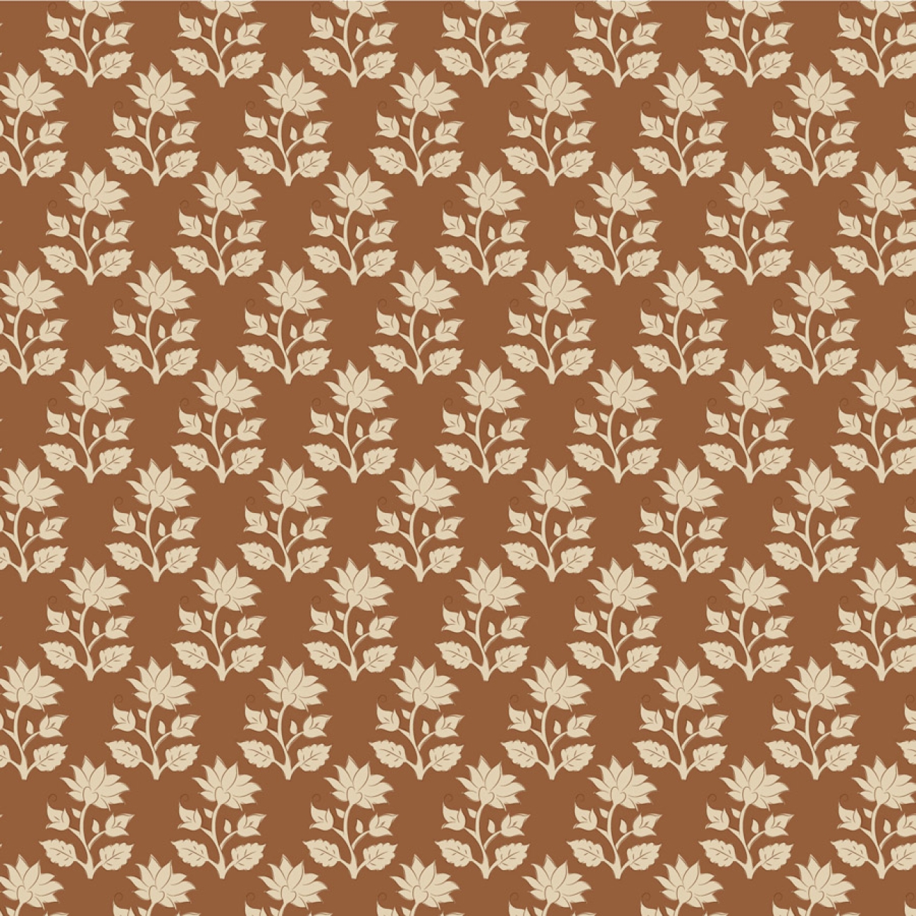 Tilda Patchwork Stoff Baumwolle - Mira Caramel